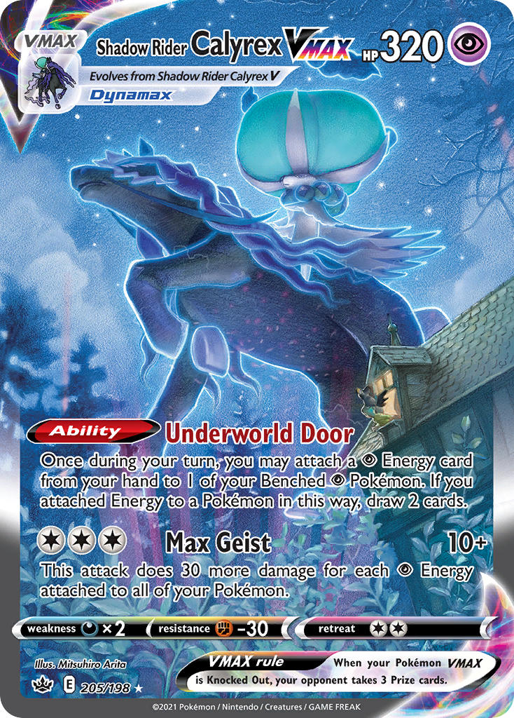 Calyrex Shadow Rider from Pokémon